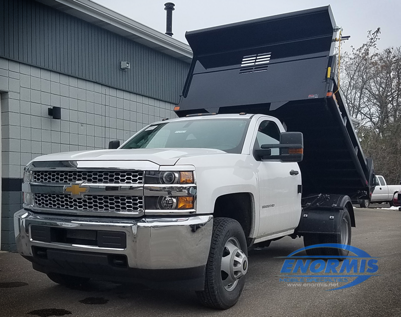 Backup Camera Added To 2019 Chevrolet Silverado 3500 Dump Truck