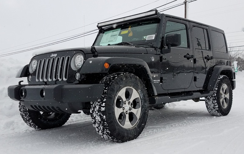 Jeep Wrangler Sahara Backup Camera