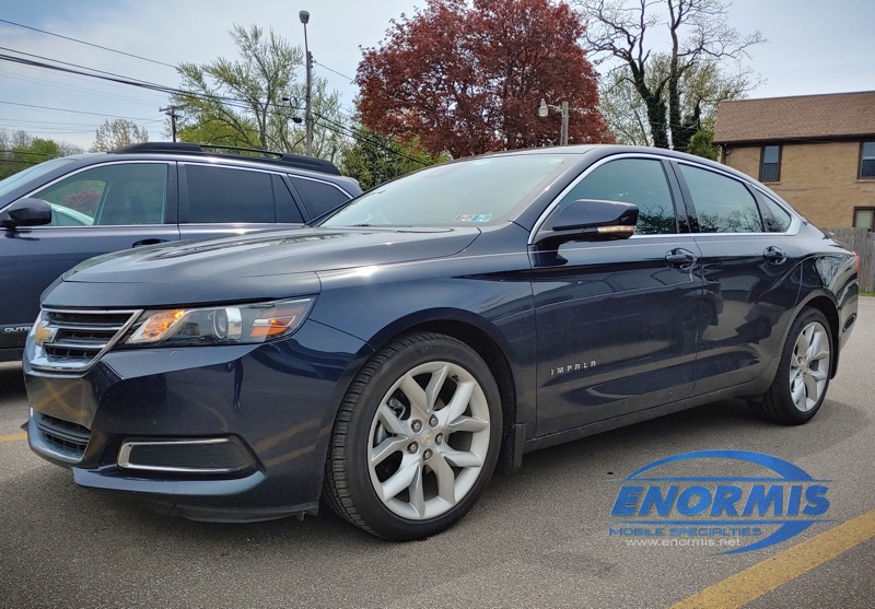 Enormis Diagnoses And Repairs 2017 Chevrolet Impala Backup Sensors