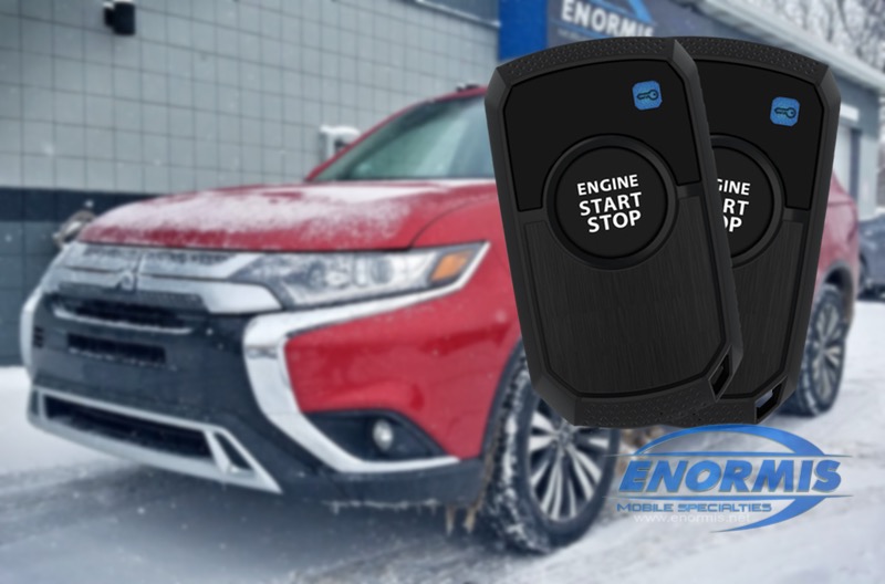 2019 Outlander Remote Start with secure takeover on this Mitsubishi